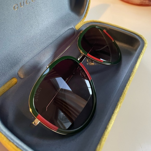 Gucci Avaitors GG0062S - Picture 6 of 6